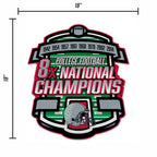 Rico Industries Ncaa Ohio State Buckeyes Champ Shape Cut Pennant - Home And Living Room D  Cor - Soft Felt Ez To Hang