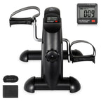 Uten Mini Exercise Bike, Under Desk Bike Pedal Exerciser, Under Desk Bike, Arm & Leg Peddler Machine With Lcd Screen Displays, P