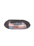 Zouk Faye Fanny Pack For Women, Vegan Leather Waist Bag, Printed Crossbody Sling Bag, Adjustable Strap, Lightweight Travel Pouch