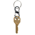 Nite Ize S-Biner Microlock, Locking Key Holder, Stainless-Steel 2-Pack