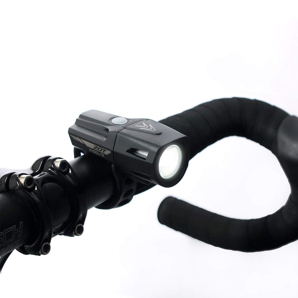 Cygolite Zot 450 Lumen Headlight & Hotshot Micro 30 Lumen Tail Light Usb Rechargeable Bicycle Light Combo Set