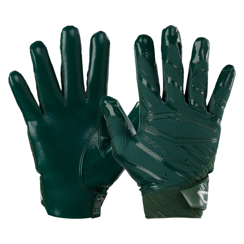 Cutters Rev Pro 6.0 Receiver Gloves Solid Dark Green XX-Large