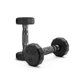 CAP Barbell 12-Sided Coated Dumbbell with Black Handle, Pair, 20 LB