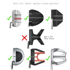 Foretra Putt For Dough - Money Maker Black Golf Putter Headcover Quality Pu Leather Magnetic Closure For Mallet Style Putters