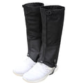 Tlswshsy Trimmer Brush Leg Gaiters-Waterproof Leg Guards for Trimming-Adjustable Lawn Care Leg Protection for Men and Women (Bla