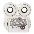 Ricta 56Mm Clouds Black 92A Skateboard Wheels