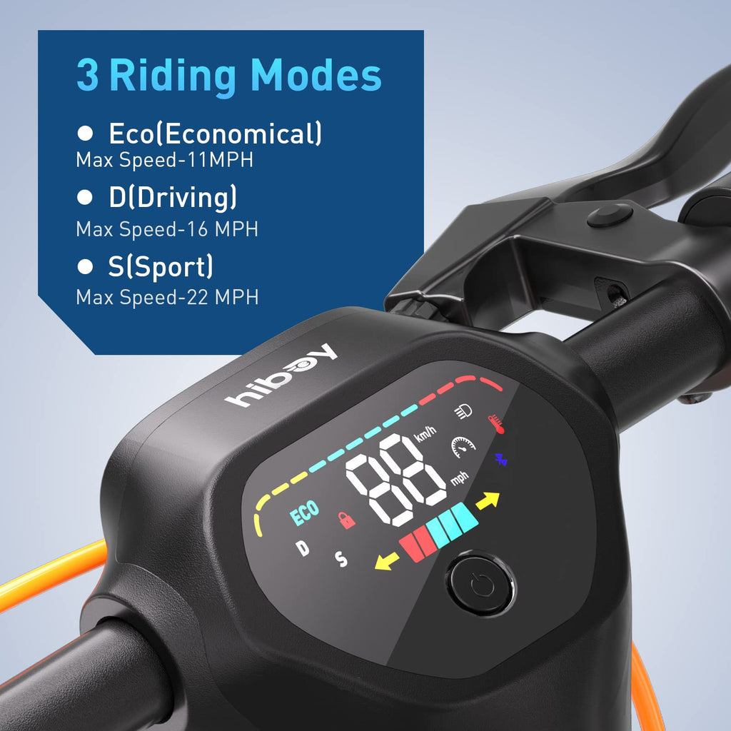 Hiboy MAX Pro Electric Scooter, 46.6 Mi Long Range, 22 MPH Power by 650W MAX Motor, 11 Pneumatic Tires, Split Hub Design, Dual