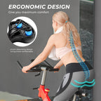 Youngdo Bike Seat - Comfortable Gel Foam Padded Leather Bicycle Seat, Wide Bike Saddle Cushion For Women And Men, Universal Fit,