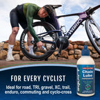 Squirt Chain Lube For Bikes 120 Ml - Long-Lasting Lubricant For All Bike Chains - All-Weather Dry Bike Chain Lube To Reduce Nois