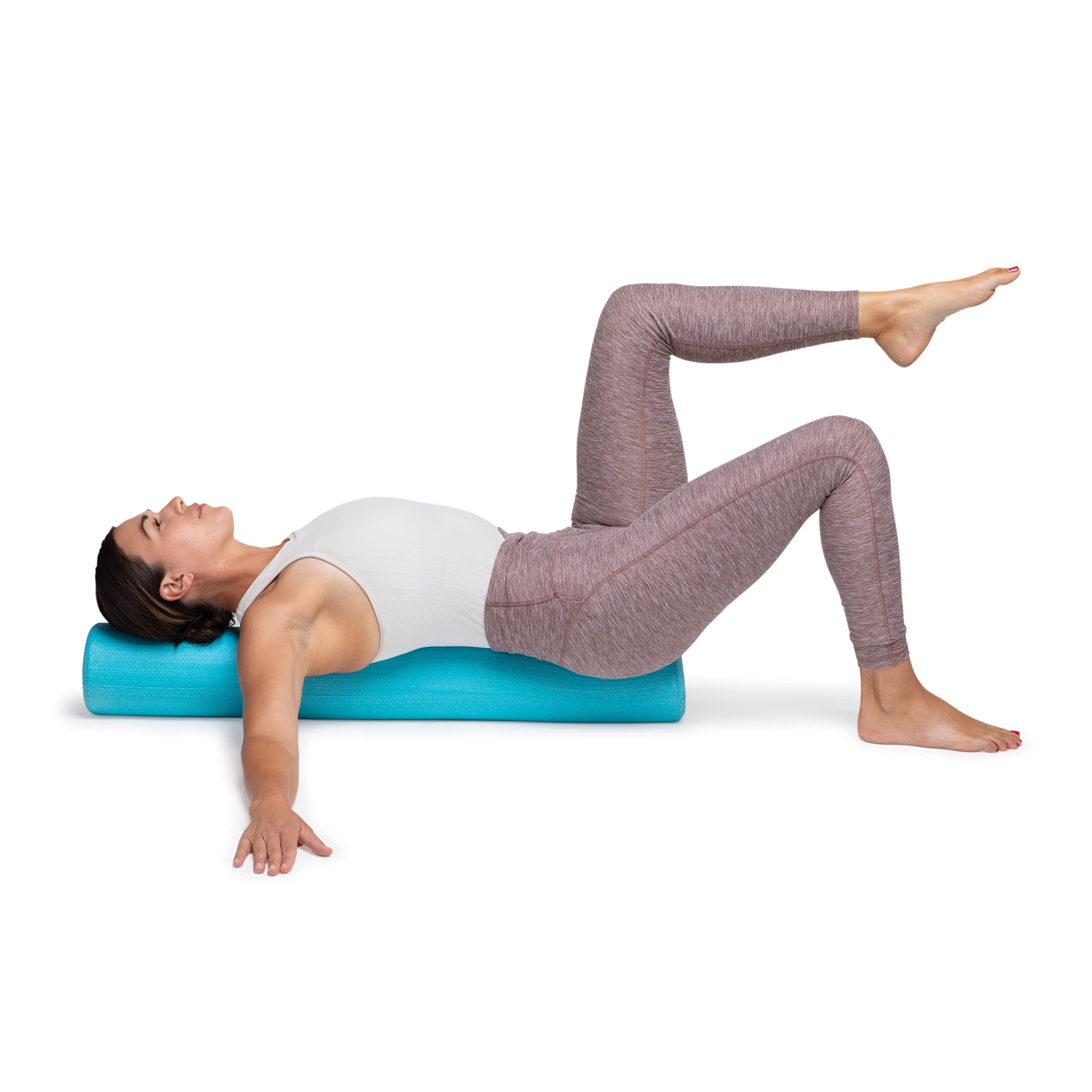 Pro-Roller Super Soft - Optp Foam Roller 36 Inch X 6 Inch - Super Soft Density - Light Blue Low Density Foam Roller For Physical