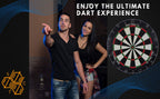 Shot Taker Co. Est. 2017 6Pc Steel Tip Darts Set - Professional Darts For Dartboard - Includes Barrels + Plastic/Aluminum Shafts