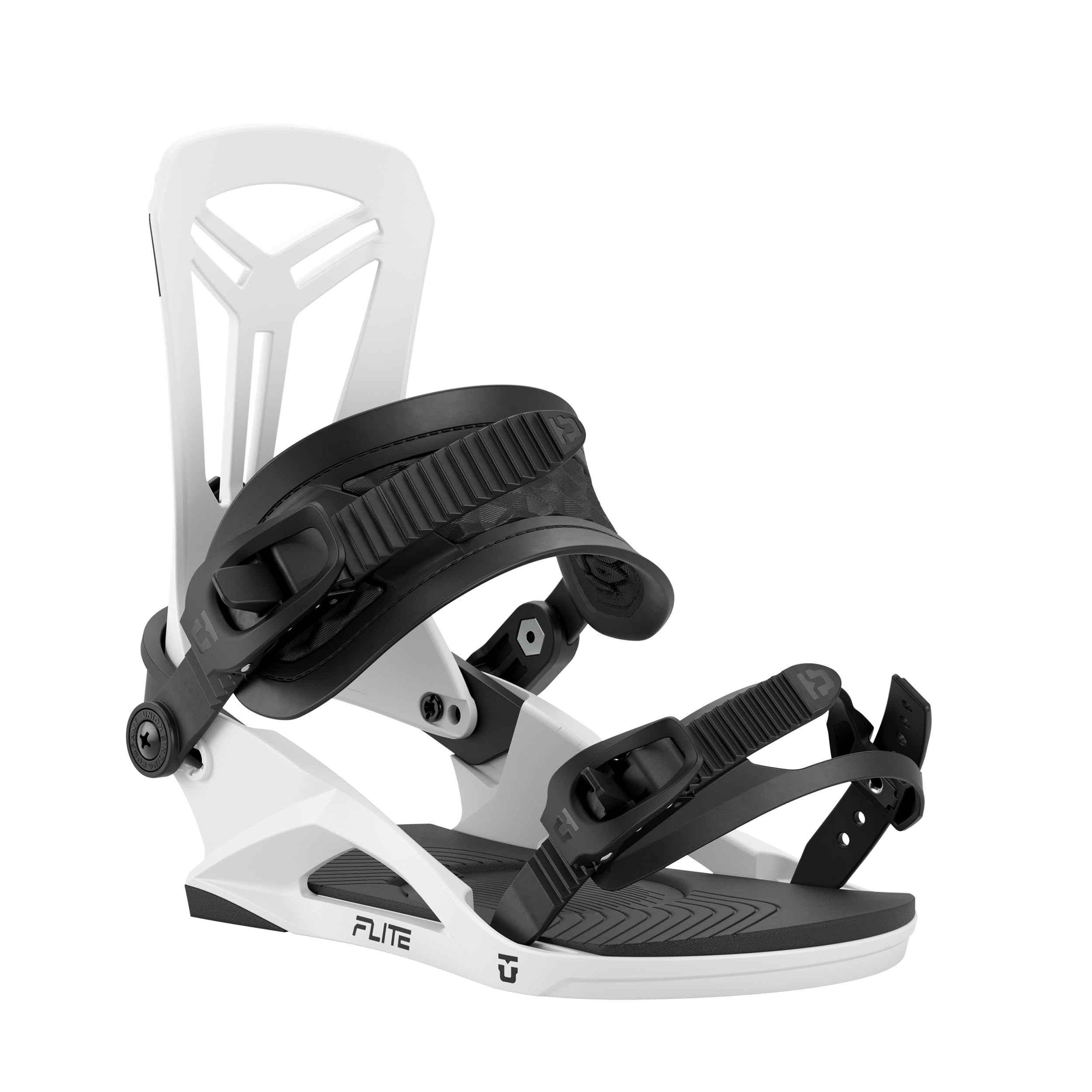 Union Flite Snowboard Bindings (White, Small)