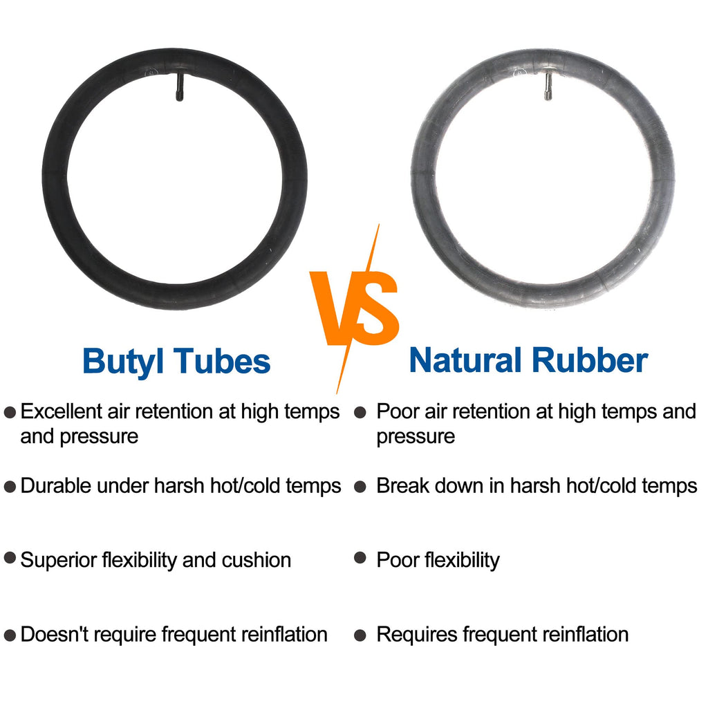 Lotfancy 28'' 700X35/37/38/40/42/43C Bike Tubes, Packof 2, 32Mm Schrader Valve, 700C Road Bicycle Tire Tube