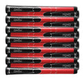 Winn Grips Dri-Tac 13 Piece Standard Size Black/Red Golf Grip Bundle