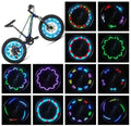 Bike Wheel Lights (2 Pack) - Waterproof LED Bicycle Spoke Lights - Bike Accessories - 30 Different Patterns Change - Great Gift 
