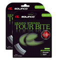 Solinco Tour Bite Diamond Rough Tennis String - 2 Packs - Choice Of Gauge (17 Gauge (1.20))