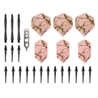 Fat Cat Realtree Apc Pink Camo Soft Tip Darts With Storage/Travel Case, 16 Grams