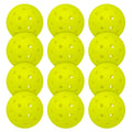 Franklin Sports Outdoor - X-40 Pickleball Balls - Usa (Usapa) Approved - 12 Pack Outside - Optic Yellow - Us Open Ball