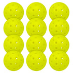 Franklin Sports Outdoor - X-40 Pickleball Balls - Usa (Usapa) Approved - 12 Pack Outside - Optic Yellow - Us Open Ball