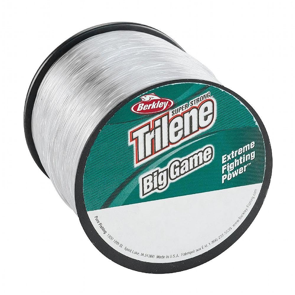 Berkley Trilene Big Game, Green, 20lb | 9kg, 7800yd | 7132m Monofilament Fishing Line, Suitable for Saltwater and Freshwater Env