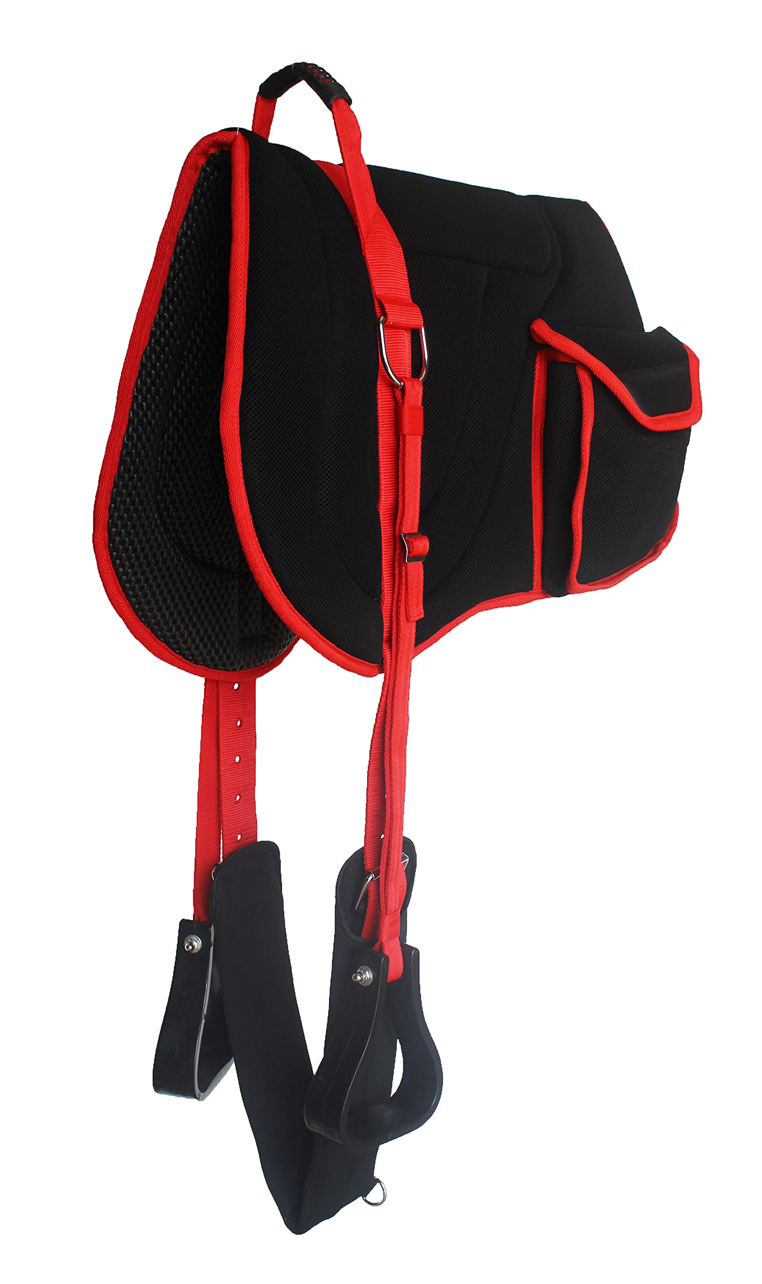 Challenger Horse Neoprene Padded Anti-Slip Breathable Bareback Saddle Pad 39Lw03Rd
