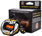 Oral Mart Football Mouth Guard (Tiger Bite) - Lip Guard Mouthpiece - Football Mouthguard Pacifier Protector With Detachable Stra