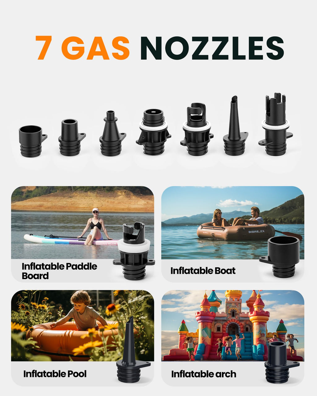 Outdoormaster 20Psi High Pressure Paddle Board Pump Electric Dolphin Ii -Quick Portable Sup Air Pump,Auto-Off &12V Dc Car Connec