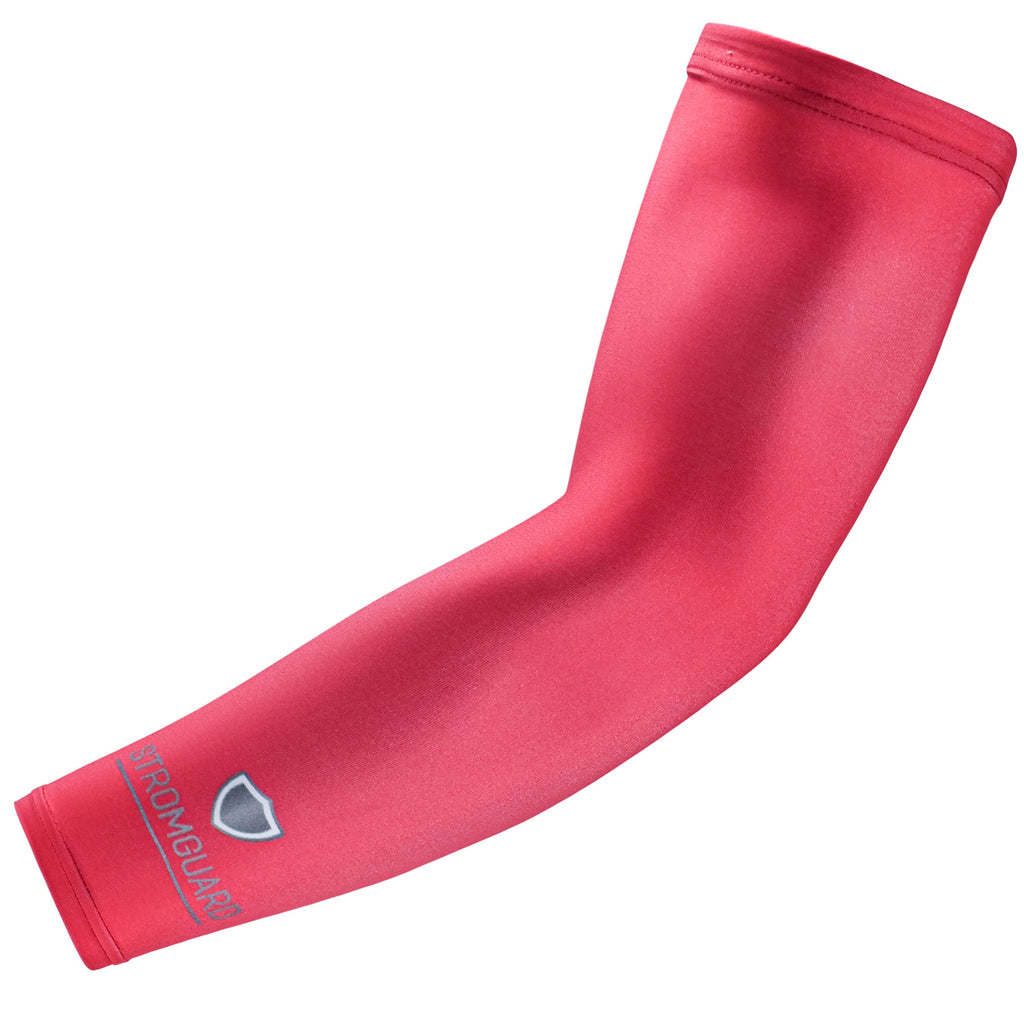 Stromguard Compression Sports Arm Sleeve Digital Camo Baseball Football Basketball - (One Arm Sleeve) (Youth Medium, #28 - Red)