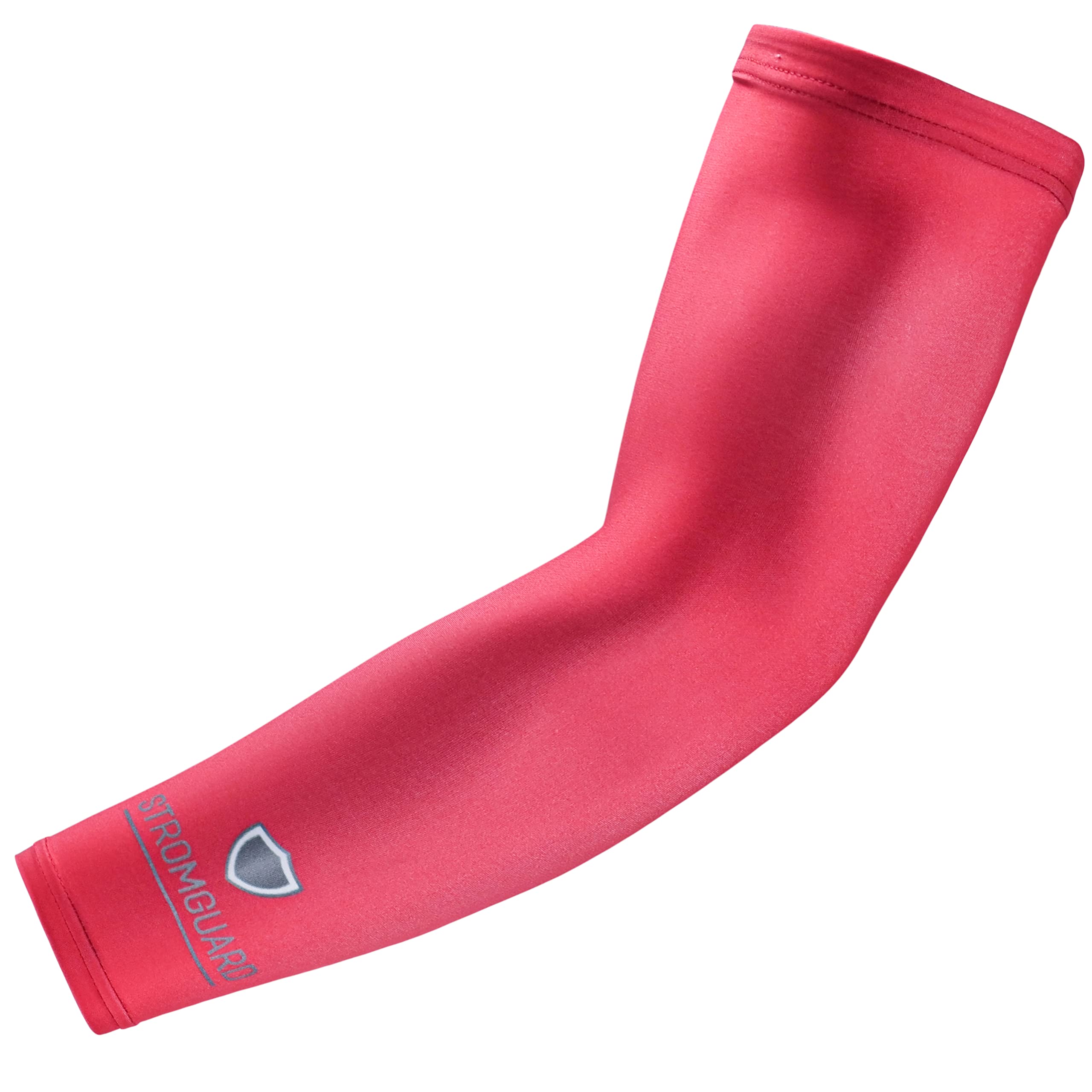 Stromguard Compression Sports Arm Sleeve Digital Camo Baseball Football Basketball - (One Arm Sleeve) (Youth Medium, #28 - Red)