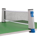 Hipiwe Retractable Table Tennis Net Replacement, Ping Pong Net And Post, 6 Feet(1.8M, Fits Tables Up To 2.0 Inch (5.0 Cm) (White