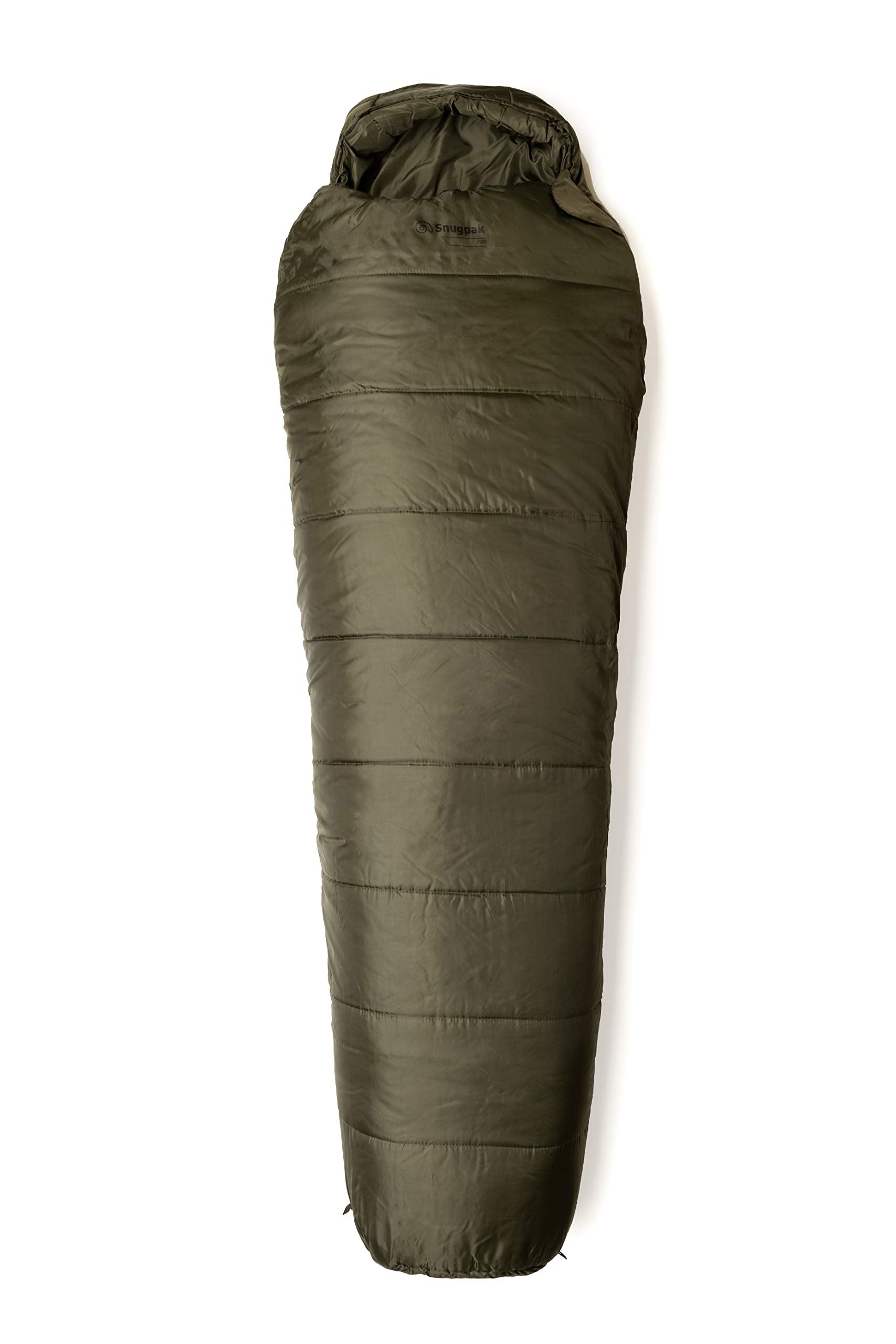 Snugpak Basecamp Ops Tsb Sleeping Bag With Compression Stuff Sack, Insulated, Olive