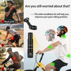 Groword Bike Stem Riser,Adjustable Mtb Stem,28.6Mm Bike Fork Aluminum Adjustable 150Mm,Bike Stem 31.8Mm,Adjustable 120 Degree 11