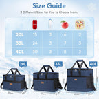 Lifewit Cooler Bag 60 Cans Collapsible And Insulated Large Lunch Bag Leakproof Soft Cooler Portable For Camping/Bbq/Family Outdo