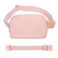 Vorolo Fanny Pack Christmas Gift For Women And Men Crossbody Bag Belt Bag Bum Bag With Adjustable Strap For Sportslight Pink