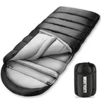 Wertycity Sleeping Bags For Adults Cold Weather & Warm, Lightweight Compact Camping Backpacking Sleeping Bag For Kids Girls Boys