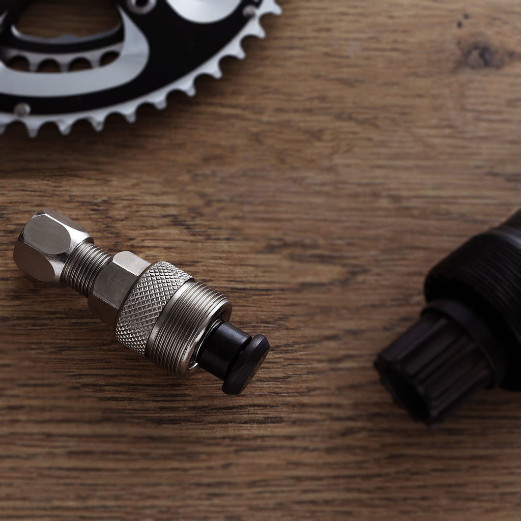Bike Hand - Bicycle Crank Puller - Crank Removal Tool For Mountain And Road Bikes With Square Taper Bottom Bracket And Splined I