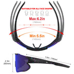 Polarized Sports Sunglasses For Men Women,Running Fishing Baseball Sunglasses,Cycling Mtb Bike Glasses Uv400
