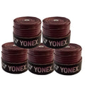 Yonex ETec Badminton Racquet Grip  Brown (5 Pcs)