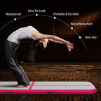 Ez Glam 10Ft/13Ft/16Ft/20Ft Air Mat Tumble Track Inflatable Gymnastics Tumbling Track Mat With Electric Air Pump For Cheerleadin