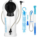 Dachgo Hydration Bladder with 4 in 1 Cleaning Kit, 1.5L 2L 3L Water Bladder for Hiking Backpack, BPA-Free & Taste-Free Hydration