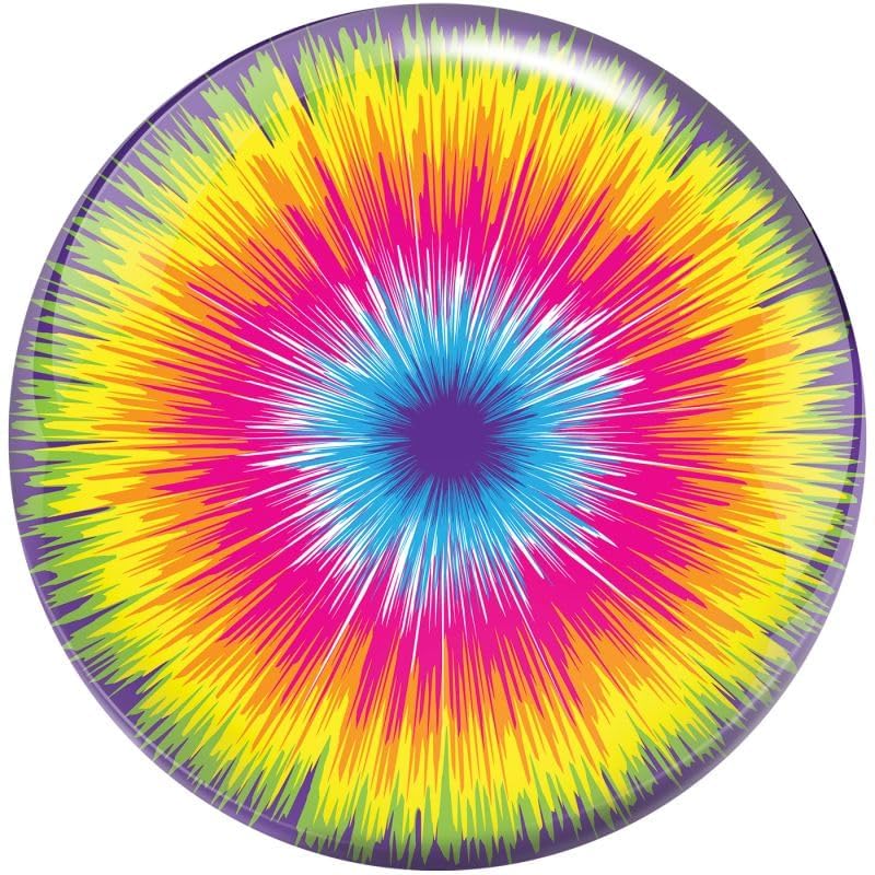 Brunswick Viz-A-Ball Bowling Ball (12Lbs, Tie-Dye Burst)