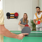Ikkle Ping Pong Paddle Holder Wall Mounted Table Tennis Racket Display For 6 Paddles And 12 Balls Storage, Ping Pong Accessories