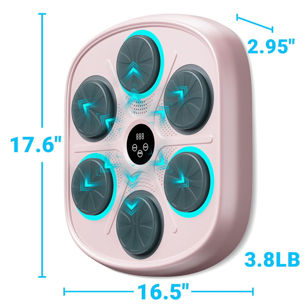 Ourstarry 2025 New Model Smart Music Boxing Machine For Adults And Kids, Training Machine With Led Electronic Wall Mounted, Home
