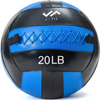 Jfit Wall Ball, 20 Lb, Blueblack