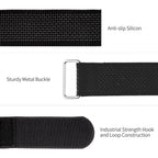 Bike Rack Straps, 4-Pack Trilancer Adjustable Bike Wheel Stabilizer Strap With Hook And Loop For Car And Wall Mount, For Transpo