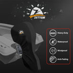 Zettum Outboard Motor Cover, 600D Full Boat Motor Cover Waterproof & Heavy Duty, Fade-Resistant Boat Engine Cover, Fit For Motor
