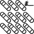 12 Pcs Bike Rubber Straps Bike Light Mount Bicycle Light Band Bicycle Silicone Band for Flashlight Cell Phones Speaker Holder Ha