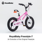 Royalbaby Freestyle 7 Kids Bike Toddlers 16 Inch Wheel Bicycle Beginners Girls Ages 4-7 Years, Kickstand And Water Bottle Includ
