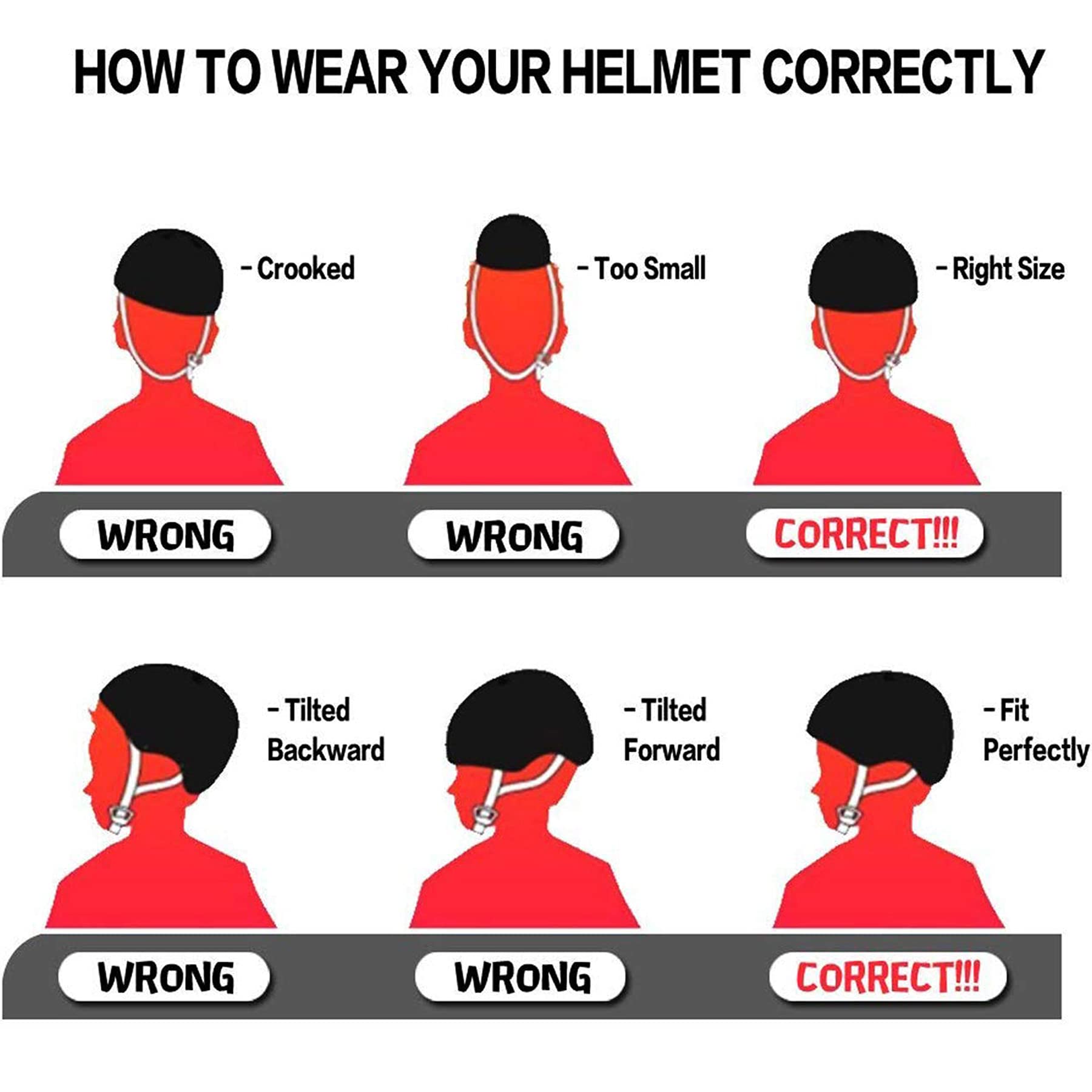 Kamugo Kids Adjustable Helmet, With Sports Protective Gear Set Knee Elbow Wrist Pads For Toddler Age 3-8 Boys Girls, Bike Skateb