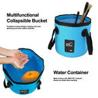 Collapsible Bucket,Camping Water Storage Container 5 Gallon(20L) Portable Folding Bucket Wash Basin For Traveling Hiking Fishing